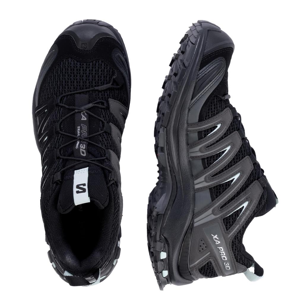 Salomon XA PRO 3D Trail Running Size cm Women's Shoes, L39326900, Black/Magnet/Fair Aqua, 23.0