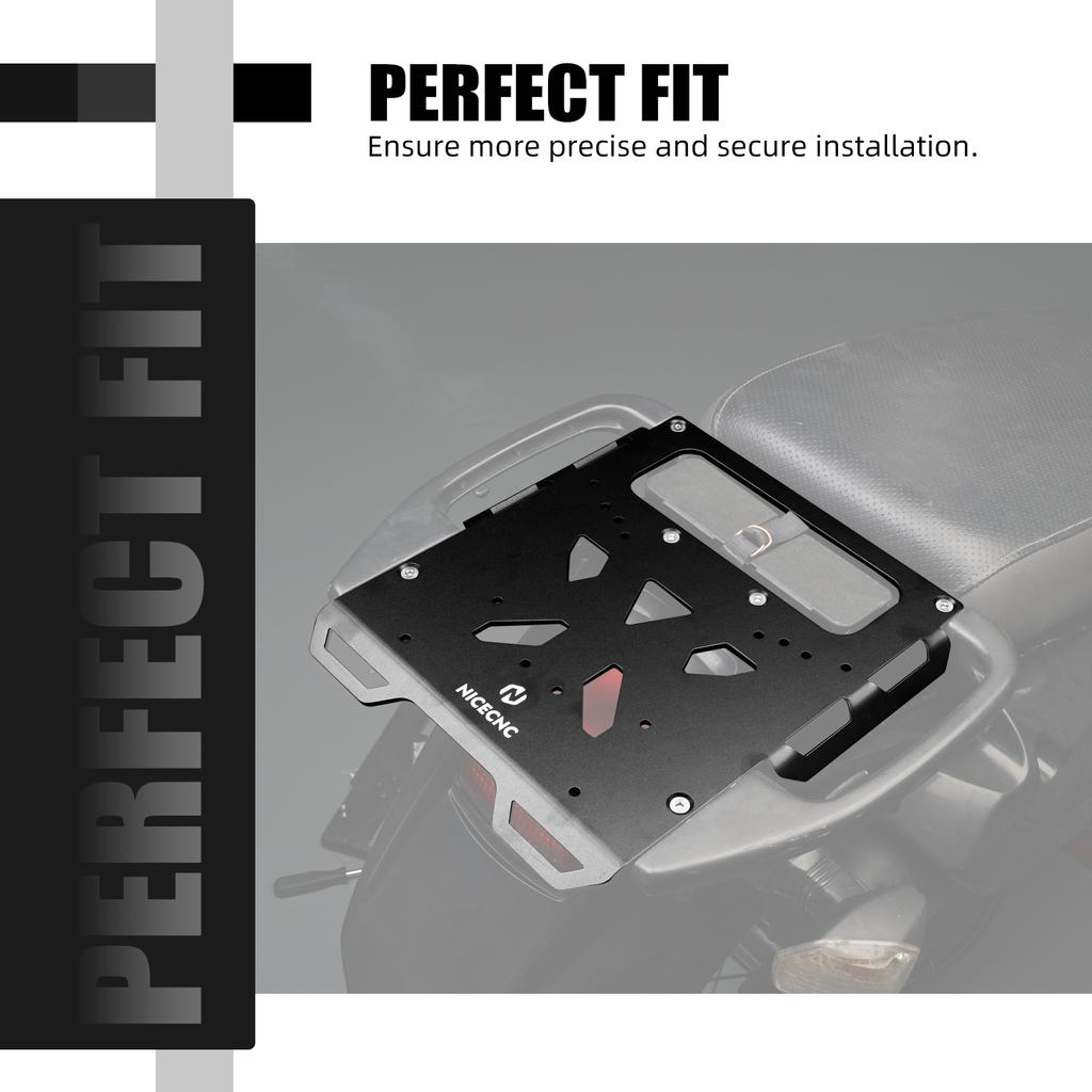 NICECNC For Kawasaki KLR650 KLR 650 2008-2018 Motorcycle Rear Luggage Rack Plate