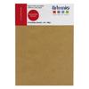 Papier kraft adhésif - ARTEMIO - A4 - 20 feuilles - Couleur caramel - 80 g/m²