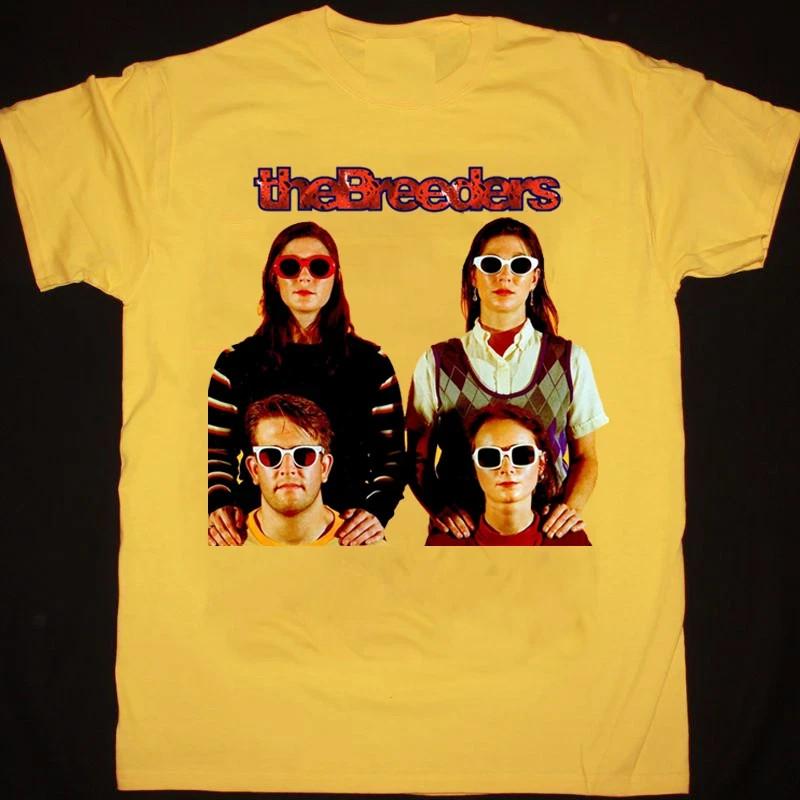 The Breeders Band Member Short Sleeve Yellow Unisex All Size Shirt Unisex T-Shirt XXXXL