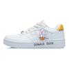 Zapatillas deportivas clásicas de caña baja antideslizantes y ligeras Disney X Li Ning para mujer, blanco/amarillo AGCS146-2