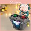Childrens Educational Toy Electric Dj Pig With Moving Crawl For Toddlers Gift