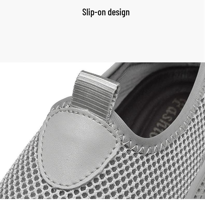 2025 Summer Men's Mesh Breathable Casual Loafers