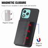 For Honor 400 Lite 5G Case RFID Blocking Carbon Fiber Leather Phone Back Cover with Card Holder