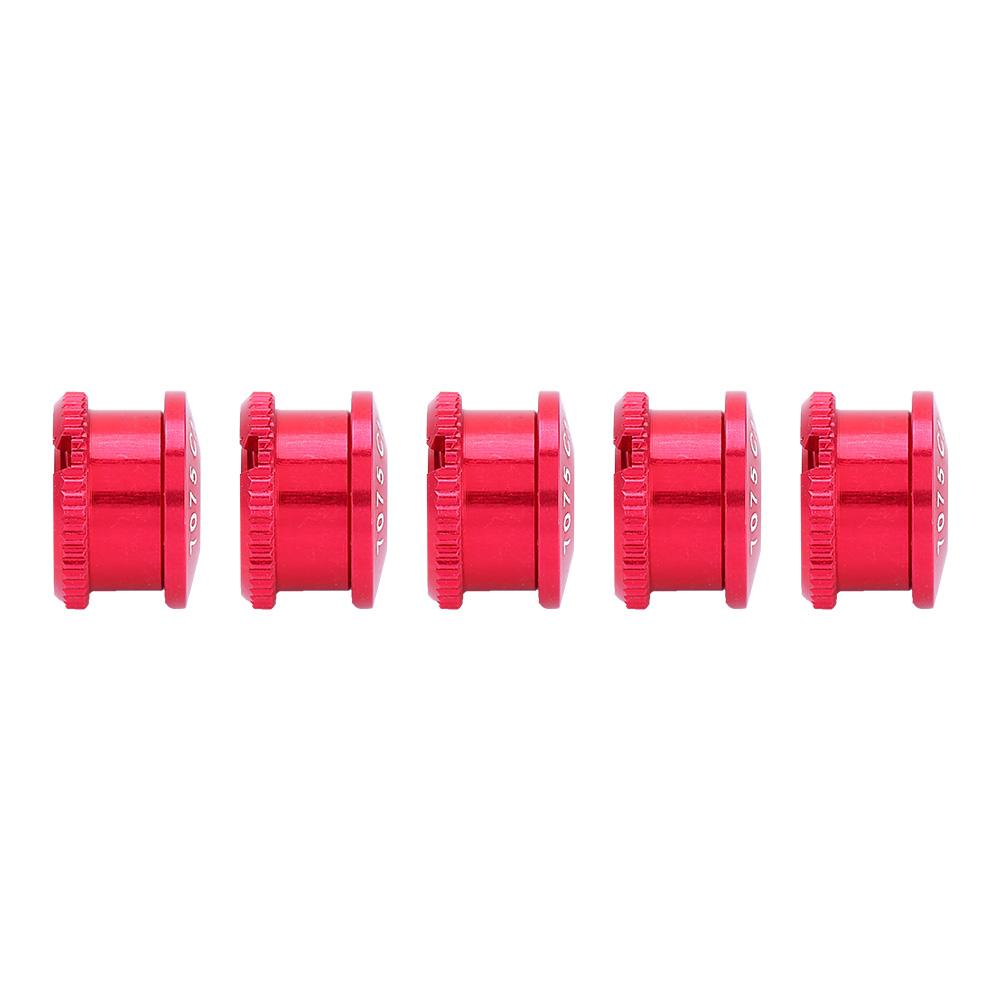Bikes Road Chainwheel Screws & Nut Parts for Single Dental Plate Black