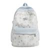 Schoolbag Large Capacity Junior High School Schoolbag Girls Korean Ins Style Pattern Small Fresh Star Printing High School Backpack