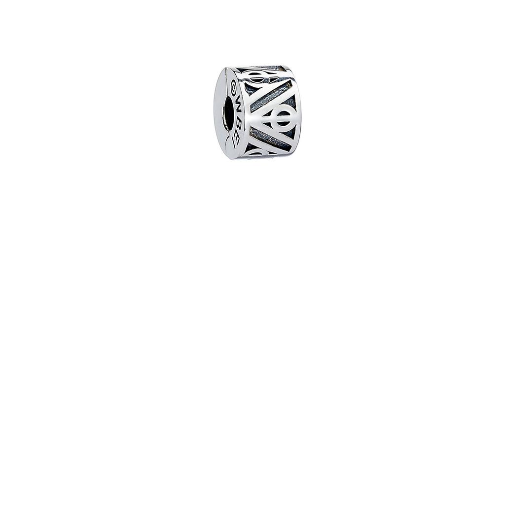 Harry Potter sterling silver Deathly Hallows charm stopper silver