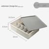 Chang Baosen 10-Compartment Lidded Storage Box (5-Pack)