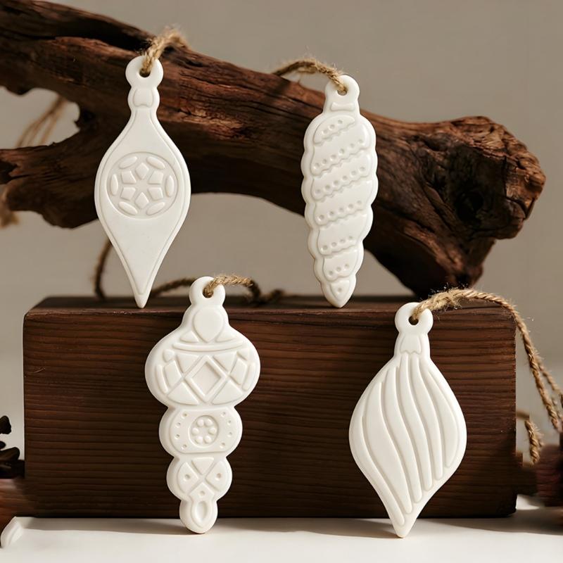 Creative Christmas Tree Ornament Mould Star Pendant Silicone Mold Hanging Accessories Epoxy Resin Jewelry Mold