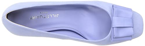 JILL STUART SHOE Women's Ribbon Motif Square Toe Pumps, Size 6495 LVs, Size 23.5 Cm, E