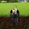 Spike Key Hider Outdoor Hidden Key Container Waterproof Stake Key Holder for Garden Yard Lawn