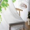 Växtgren Gröna blad Tyll Skira gardiner för vardagsrumsdekoration Fönstergardin för sovrum Voile Organza Draperier
