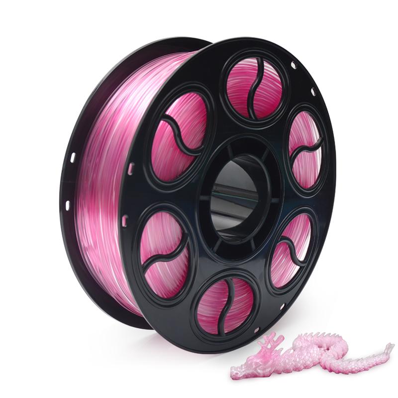3D Printing Material PLA Crystal Printer Consumable 3D Printing Filament 1.75mm Dimensional Accuracy 0.02mm Low Shrinkage China PLA&3D Printing Filaments&PLA
