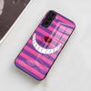 C-Cheshire Cat Cool Phone Case For Samsung A56 A36 A26 A16 A15 A25 A35 A55 A14 A34 A24 A54 Glass Case