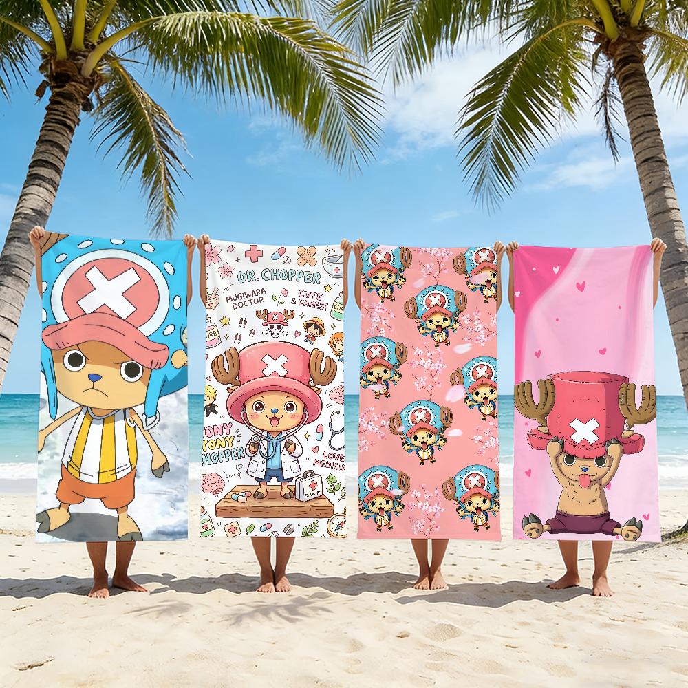 OP T-Tony T-Tony C-Chopper Towel Beach Shower Bath Travel Lightweight Skin Friendly for Pool Camping Cruise Summer