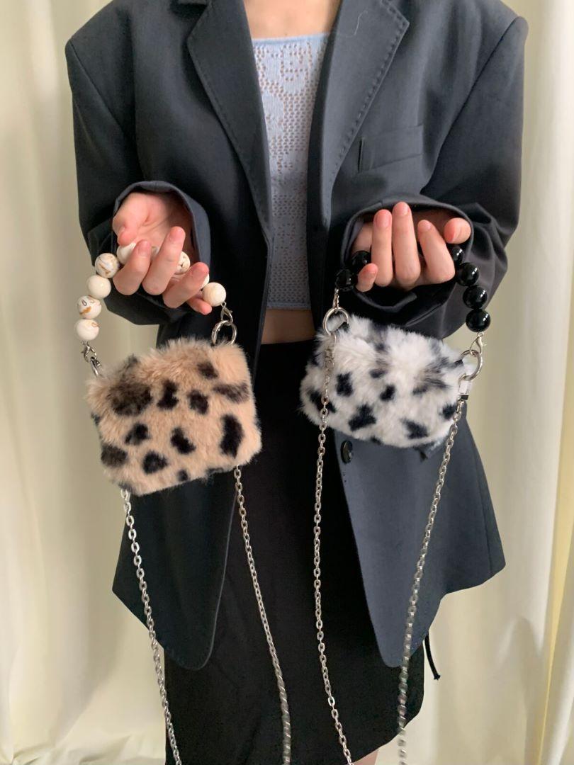 

Осінньо-зимова акрилова плюшева сумка міні-сумочка для помади мила кольорова сумка-месенджер