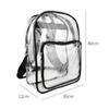 [NICHTAG] Transparenter Rucksack für Herren, A4-Größe, Großes Fassungsvermögen, PVC, Antistatisch, Vinyl, Reinraum, Wasserdicht, Langlebig, Unisex, Beliebt (ZU)