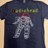 Radiohead Shirt, Radiohead Band Retro Style Navy Unisex Tshirt Reprint Unisex T-Shirt