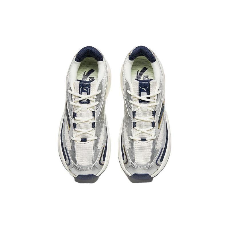 Anta Millennium 6 Breathable And Lightweight Low Top Casual Shoes Women's Gray White Sneakers 922348883-2