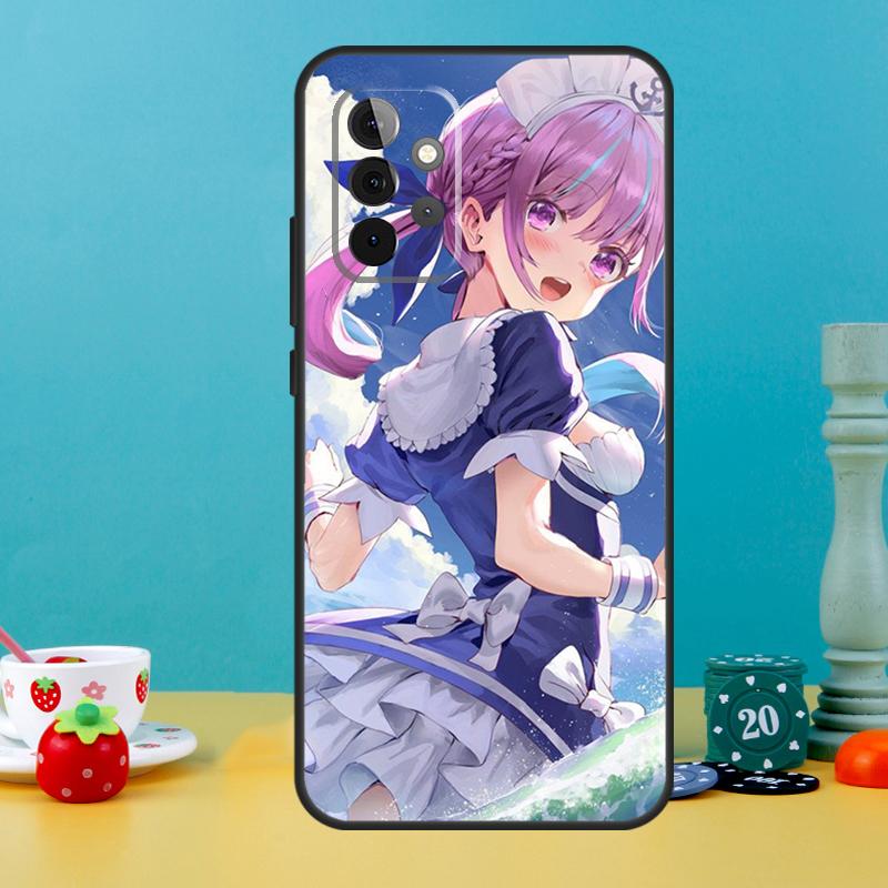 

Minato Aqua Hololive Case For Samsung Galaxy A25 A54 A34 A14 A52 A32 A12 A13 A33 A53 A15 A16 A36 A56 A26 A05 A35 A55 Samsung A25