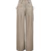 ONLY Women's Spring 2025 High-Waisted Wide-Leg Suit Pants