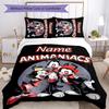 3 Adet Özel İsim Animaniacs Nevresim Takımı Yorgan Kılıfı Fermuarlı Tüm Mevsimler İçin 1 Yorgan Kılıfı & 2 Yastık Kılıfı Yatak Odası Dekorasyonu İçerir