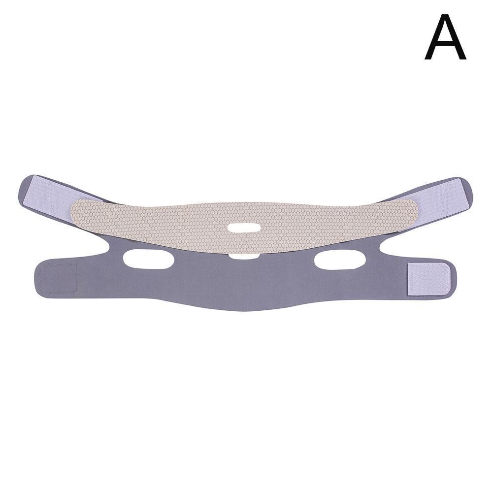 

Лента для подтяжки лица, многоразовая V-образная маска, ремень для похудения, эластичный бинт для подтяжки лица, косметические инструменты, редуктор двойного подбородка светло-серый