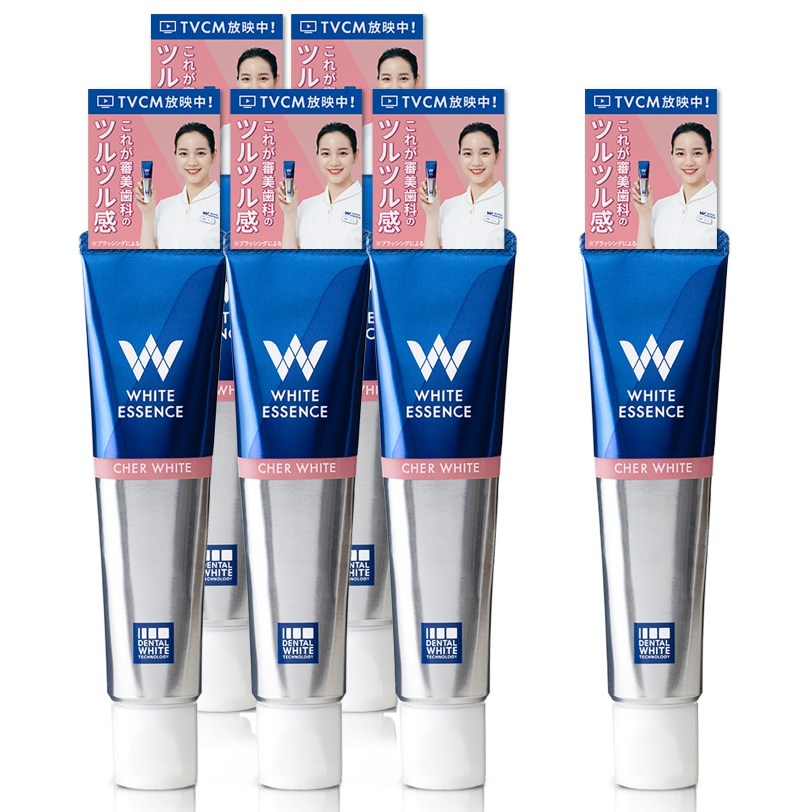 

White Essence Shale White Aesthetic Dentistry Зубная паста со вкусом абрикоса и мяты White 6 [квази-лекарство] (Бутылки из сланца)
