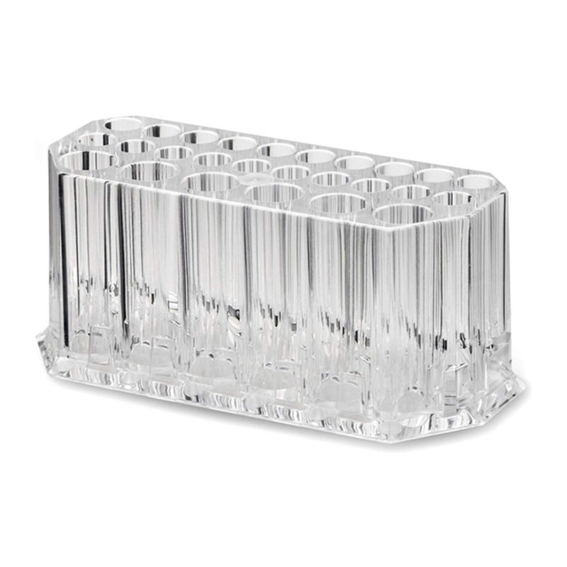 Makeup Storage Box Acrylic Storage Box Eyeliner Organizer Transparent Pen Crew Pen Makeup Stand