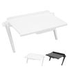ABS Monitor Rack Silicone Pads Scratch Proof Adjustable Legs Sturdy ABS Screen Storage Shelf for Scr