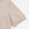 LAP Contrast Line Short Sleeve Slim Knit Ar1Kh360