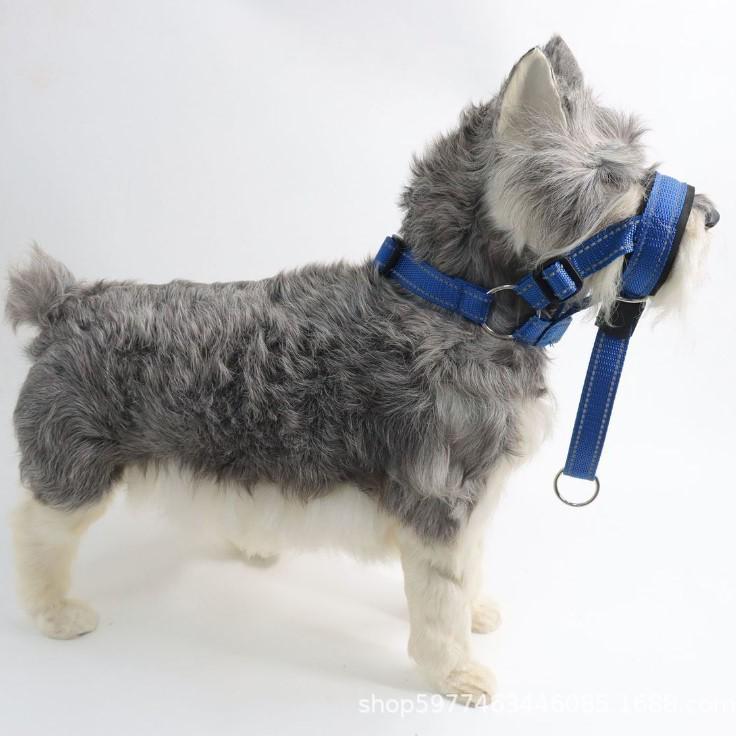 Adjustable Nylon Dog Muzzle: Outdoor Anti-Bite, Anti-Barking, and Anti-Ingestion Protection