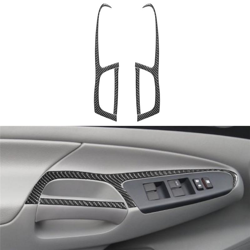 For Toyota Tacoma 2012 2013 2014 2015 Styling Accessories Car Interior Decoration Carbon Fiber Protective