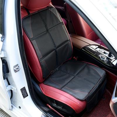 Leather Car Seat Protector for Child Restraints - Stain-Resistant and Non-Slip