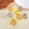 Gold & Silver Tone Textured Ear Cuff Set, Assorted Non-Pierced Ear Clips for Women