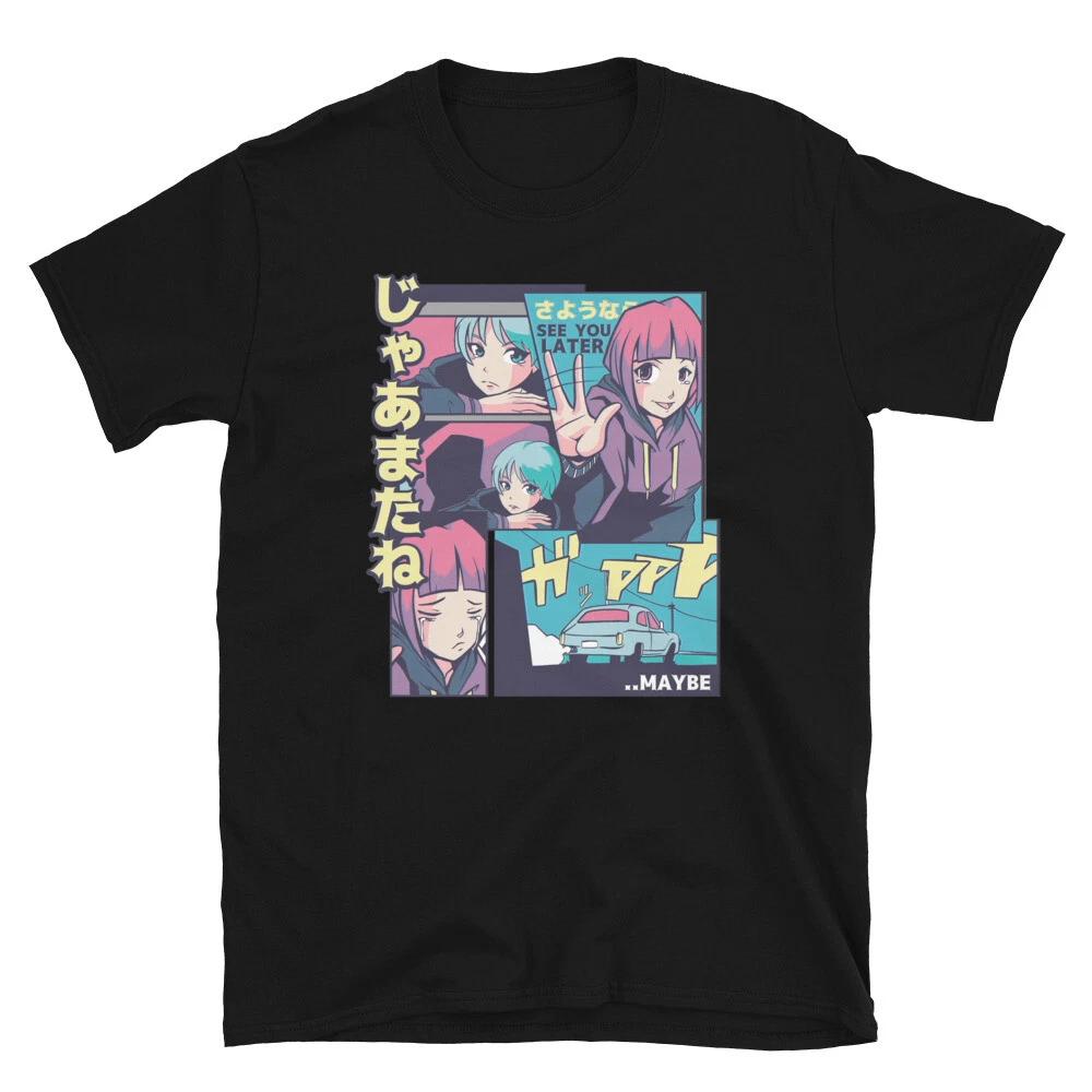 Anime Style Cute Girl Storytime T-Shirt S