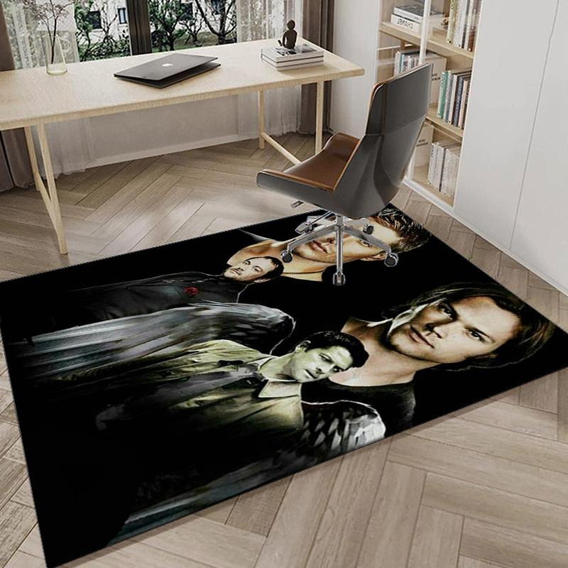 Super-natural Darkness Deliverance Carpet, Chair Rug,Rug for Office Bedroom Living Rooms, Doormat Decor Fan Gift Christmas Gift