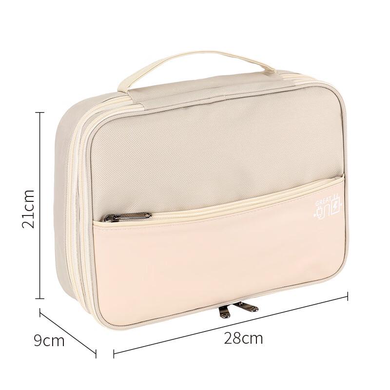 Multifunction Digital Accessory and Cosmetic Organizer Bag