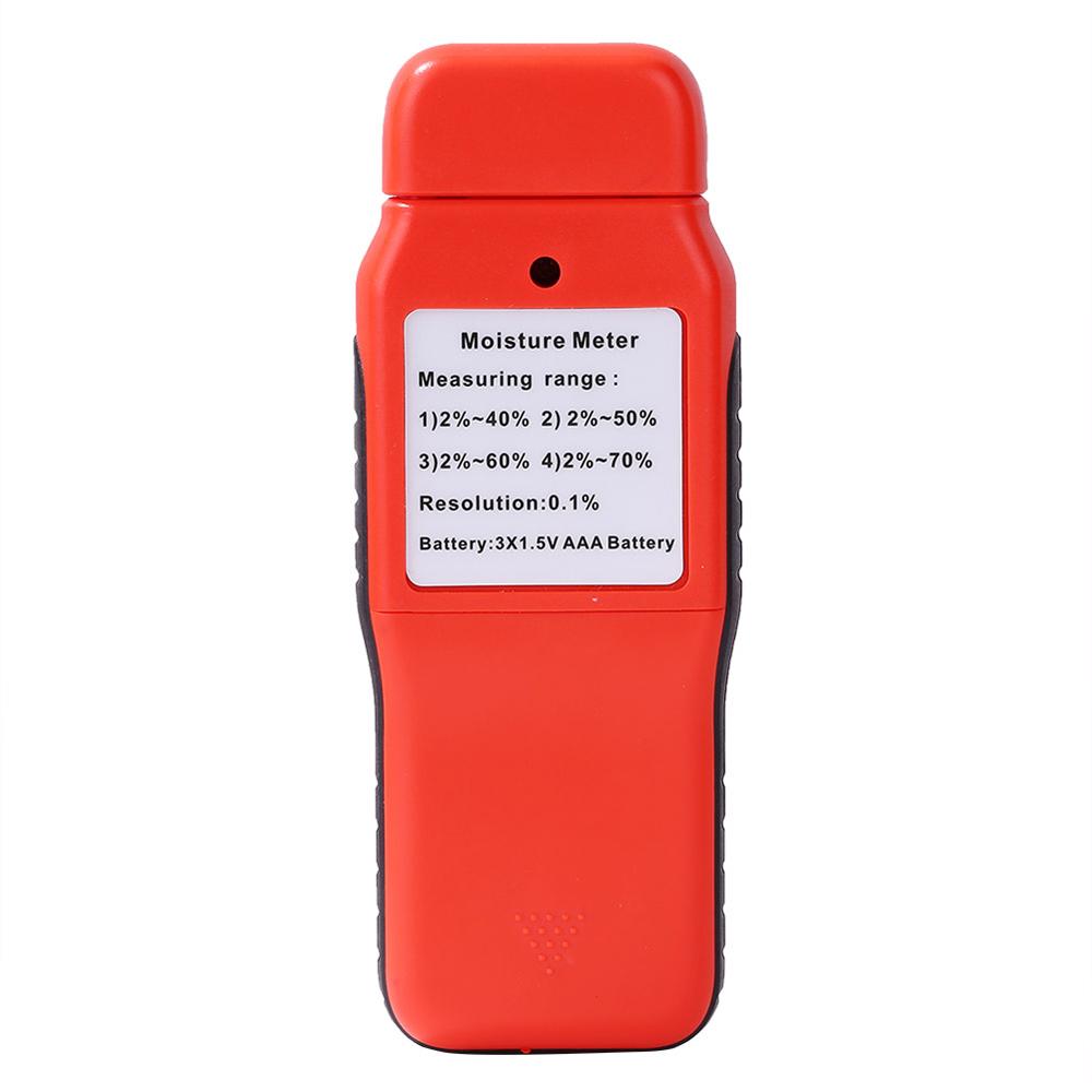 Digital Wood Moisture Meter LCD Display with Backlight Timber Humidity Tester Moisture Content