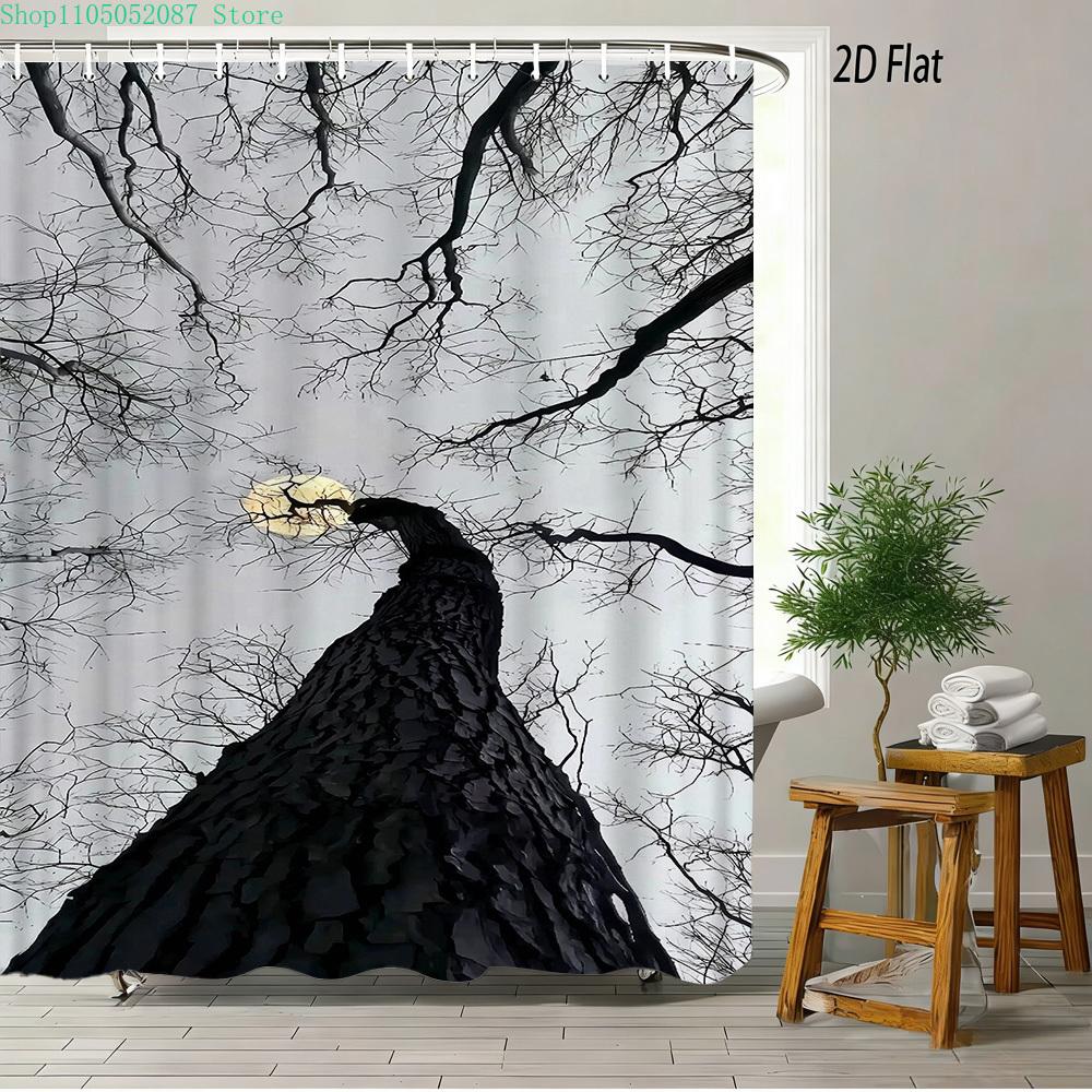 Batman Comic Book Battle Scene Waterproof Shower Curtain, Superhero Bathroom Decor With Kraak Sound Effect For Fans