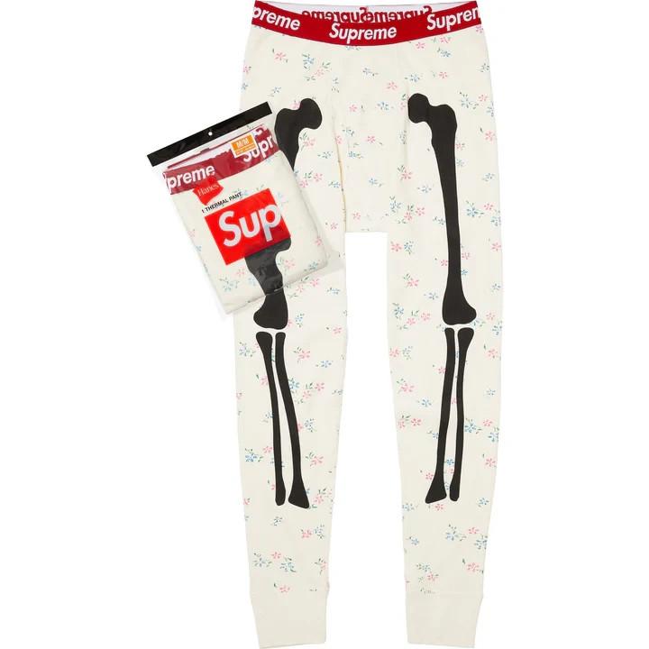 Термоштаны Supreme Hanes Bones (1 упаковка) (25ос) Цветочный M