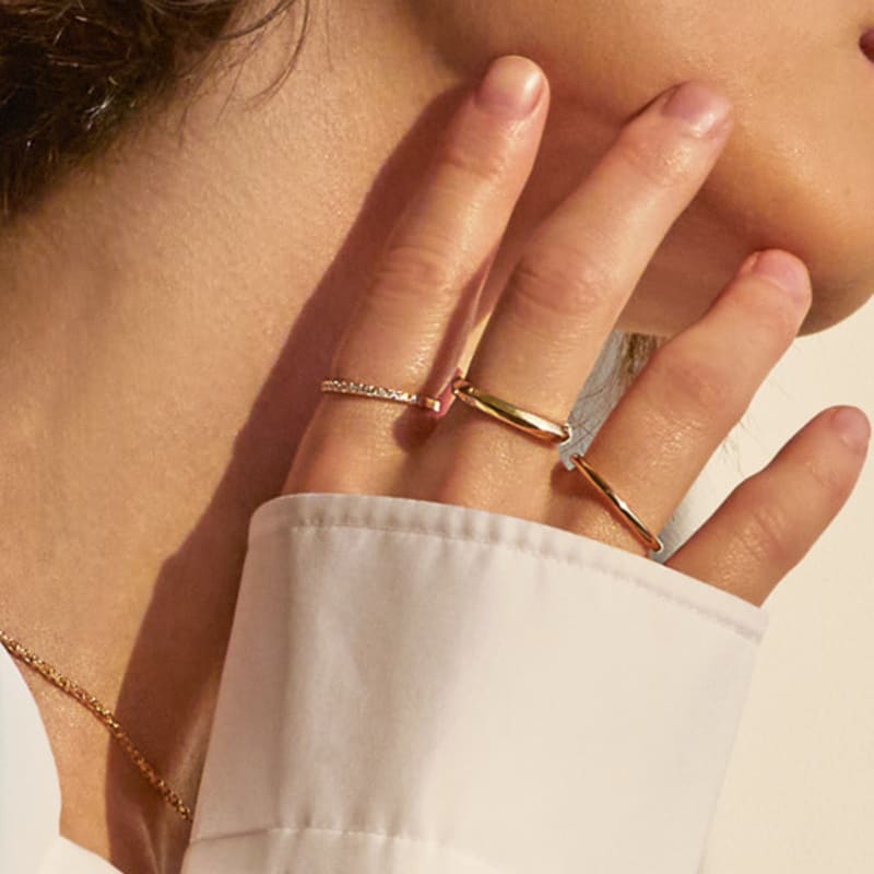 DU T`Ai VOLUME Simple Ring