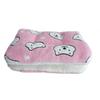 Dog Bed Thickened Dog Mat Pet Cat Soft Fleece Pad Blanket Bed Mat Cushion Home Washable Rug Keep Warm Pet Supplies Cama Perro