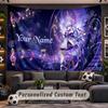 Honkai Star Rail Personalized Tapestry Support Custom Name, Wall Art Home Decoration