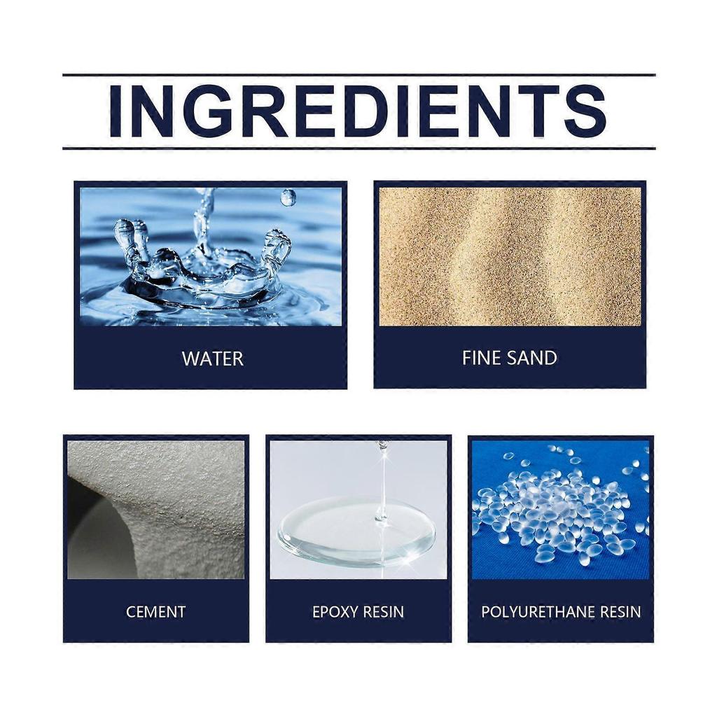 Limited time!!Jue-Fish Waterproof Cement Mortar For Household Cement Wall Repair And Floor Drain Cement Mortar For Water Seepage Prevention