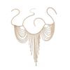 Mehrschichtige Brustketten Körperketten Schmuck für Damen Metall Körperkette Oberteil Sexy Accessoires Modeschmuck