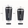 Stainless steel tumbler, coffee cup with lid, keeps cold, leak-proof, vacuum insulated, direct-drink, coffee mug, thermos, water bottle, insulated wat