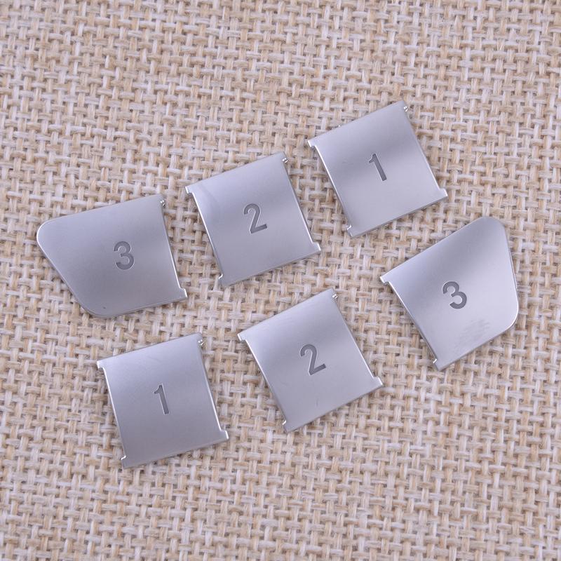12pcs Door Lock Seat Memory Button Cover Trim Sticker Fit for Benz A B C E Class CLA GLA GLE GL GLS ML