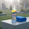 Yousheng Headstone Restoration And Cleaning Spray, Tombstone Monument Cleaner for Granite Marble Cemetery Memorials, Gentle Stone Care Way