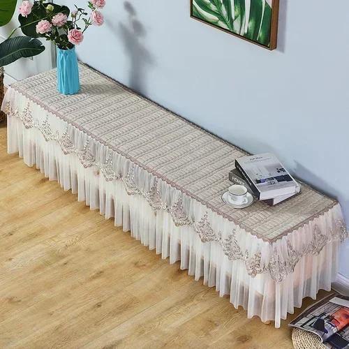 Combination Tablecloth for Coffee Table  TV Cabinet Full Coverage Mat for Living Room Cover New Fabric Dust Cover Cloth Set